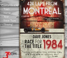 Classic Motorsport customisable sign art – Montreal