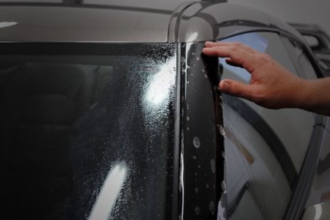 Paint protection film application process