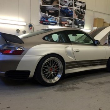 Porsche 911 GT3RS Matte Graphics Wrap