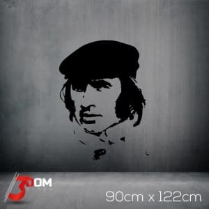 Legends Wall Art Decal - Jackie Stewart | 3Dom Wraps