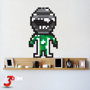 Pixel Art Wall Art Decal - Kobayashi F1 | 3Dom Wraps