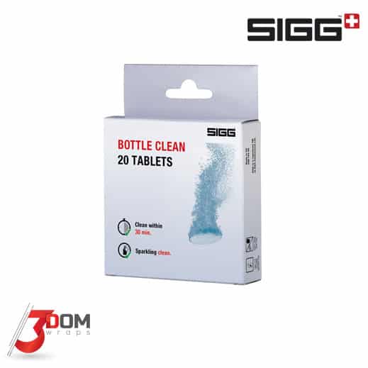 SIGG bottle clean tablets | 3Dom Wraps