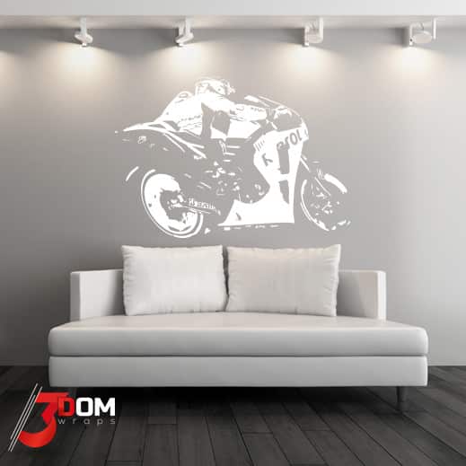 Vehicle Wall Art Decal - MotoGP | 3Dom Wraps