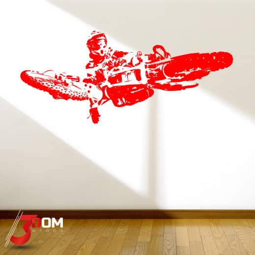 Vehicle Wall Art - Motocross | 3Dom Wraps