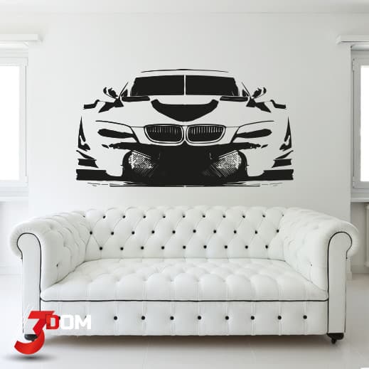 Vehicle Wall Decal - BMW DTM | 3Dom Wraps