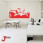 Vehicle Wall Decal - Le Mans | 3Dom Wraps