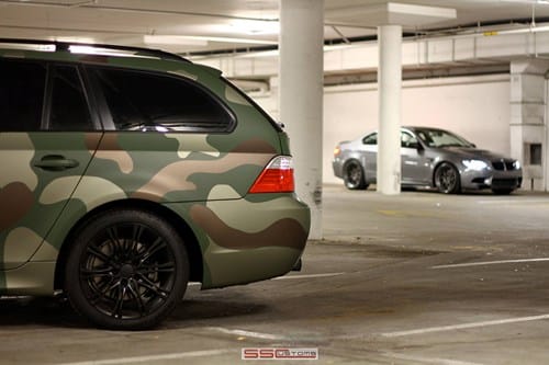 camouflage wrap bmw