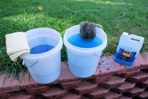 two bucket car wash