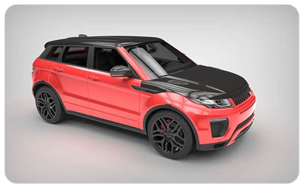 Gloss-Red-Range-Rover-carbon-fibre-bonnet