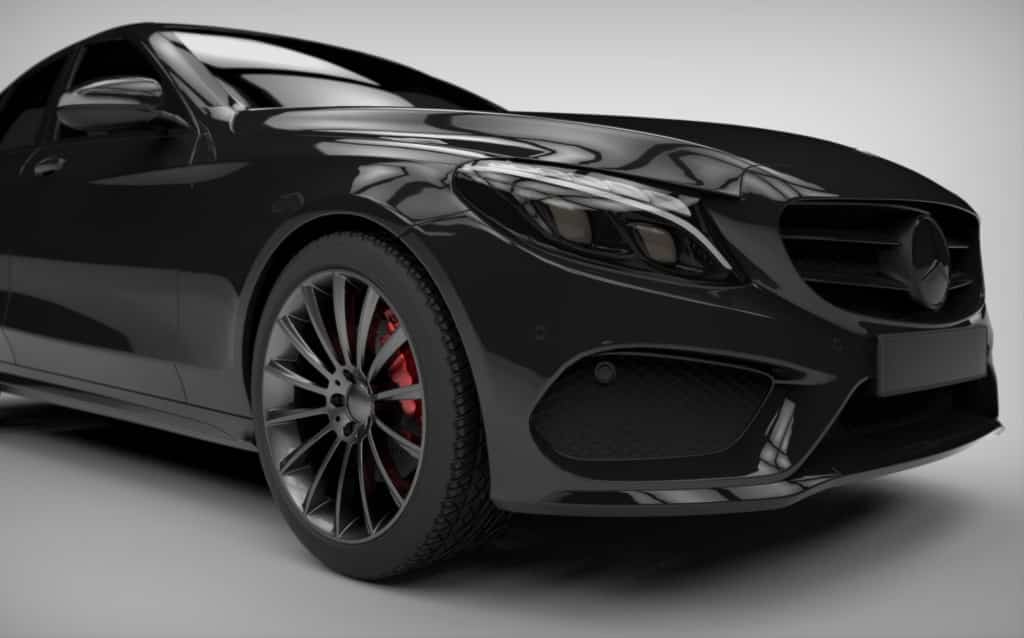 mercedes black gloss de-chrome wraps