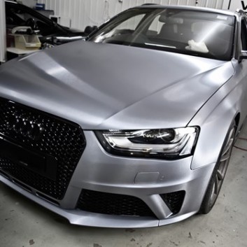 Audi RS5 Brushed Vinyl Car Wrap