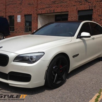BMW 7 Series Pearl Vehicle Wrapping