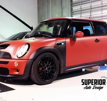 Mini Cooper Matte Vinyl Wrap