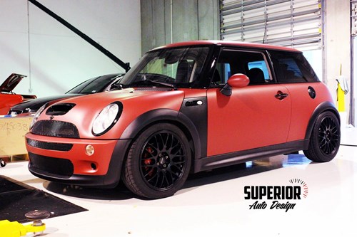 Mini Cooper - Black Gloss wrap
