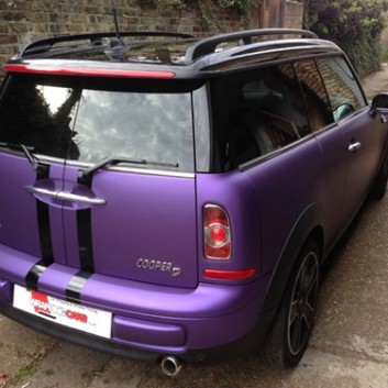 Mini Clubman Satin Vinyl Wrap