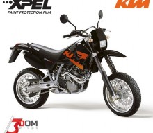 KTM 640 LC4 SuperMoto Paint Protection