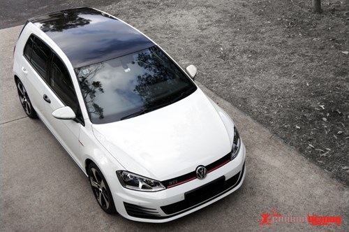 Matte Gray VW Golf R vinyl wrap – Carbon Demon