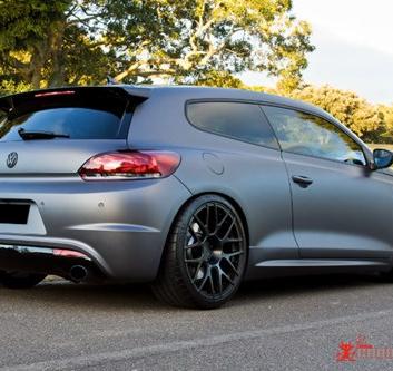 VW Scirocco Matte Grey Wrap