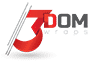 3Dom-Wraps-D 3Dom Wraps Logo