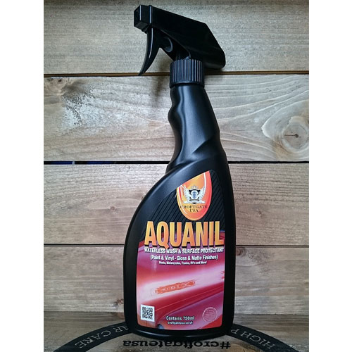 Aquanil waterless detailing